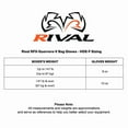 thumbnail image 6 of Rival Boxing RFX-Guerrero-V HDEF Bag Gloves - 8 oz.- Black/Orange, 6 of 6
