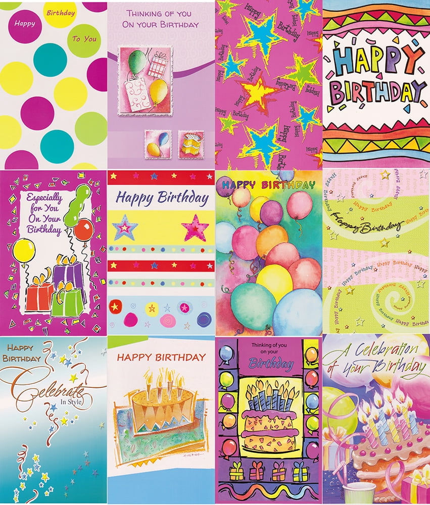 120 Asorted Birthday Cards