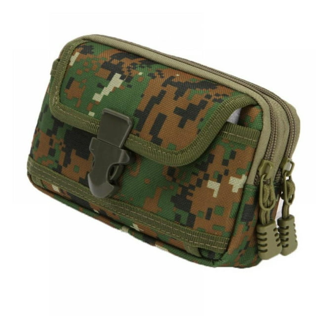 Mobile Phone Pocket Outdoor Wallet 6.5 Inch Solid Color/Camouflage Color