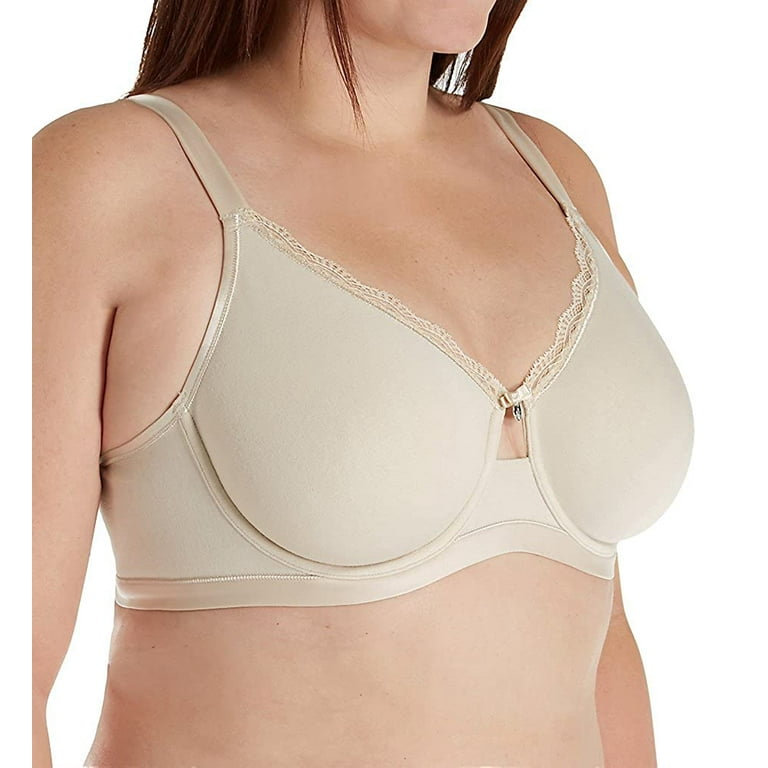Women's Curvy Couture 1291 Cotton Luxe Unlined Underwire Bra