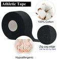 Athletic Tape (5 Pack), Strong Stick, No Sticky Residue, for Hockey