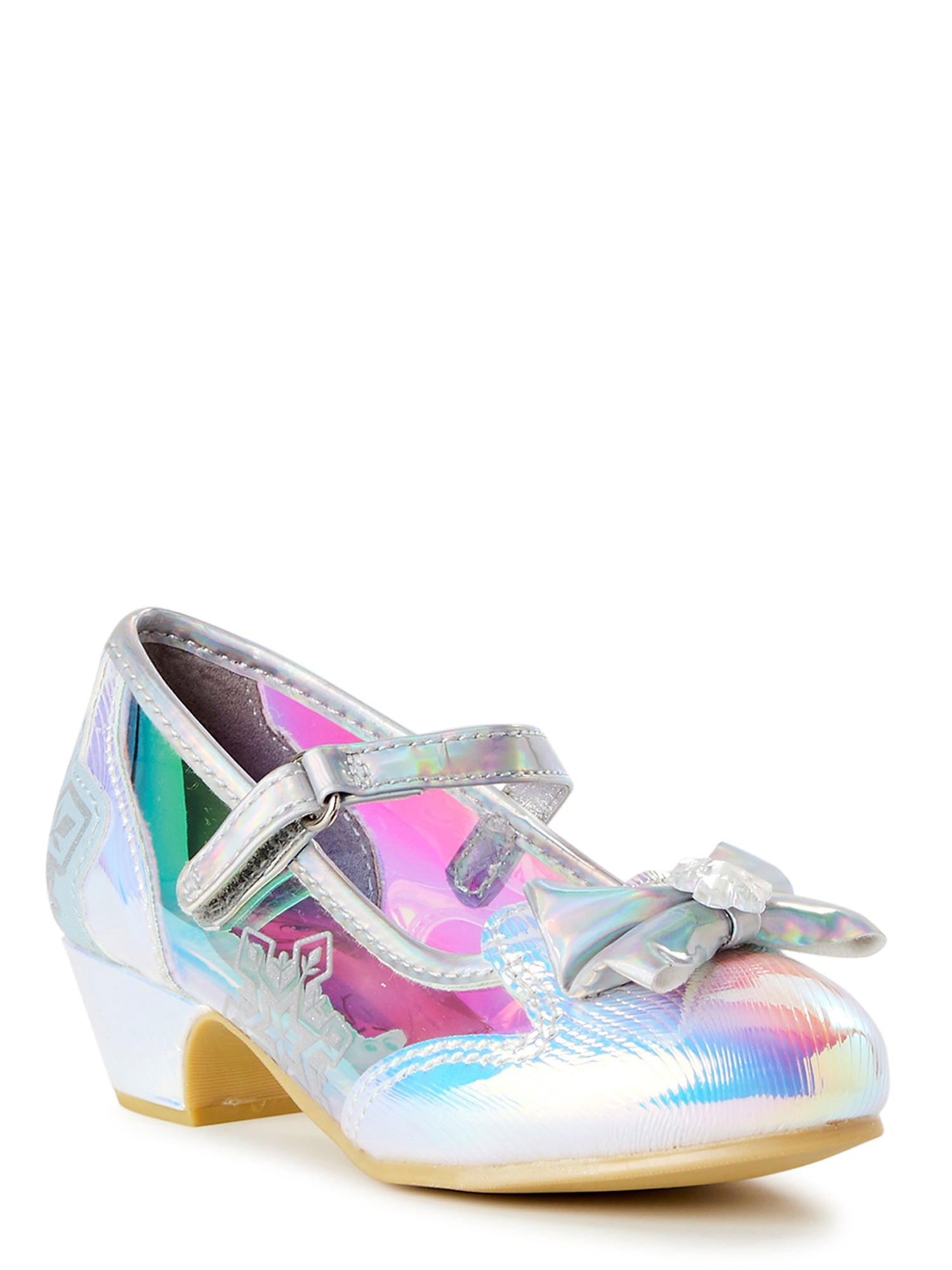 Disney Frozen Toddler Girl Low Heel Dress Up Shoes, Sizes 7-12
