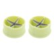 thumbnail image 2 of Advancent Abridor de castañas TureClos, desgranador abierto de nueces de plástico inoxidable, galleta de castañas portátil de mano verde 2piezas Advancent CBP028457, 2 of 6