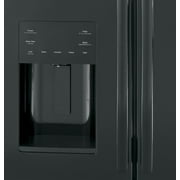 Ge Gfe26j 36 Wide 25.6 Cu. Ft. Energy Star Rated French Door Refrigerator - Black