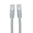 thumbnail image 2 of eDragon Cat6 Ethernet Crossover Cable, Snagless/Molded Boot, Gray, 10ft, 2 of 4