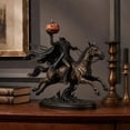 thumbnail image 4 of Lighted Headless Horseman Statue, Gothic Resin Halloween Figurine for Home and Party, 4 of 7