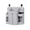 Gray #1, variant on Crib Diaper Caddy, Hanging Nursery Organizer, Washable Diaper Storage , Multi-Pocket Crib Rail Organizer for Infant Care Items, Wipes, and Bottles