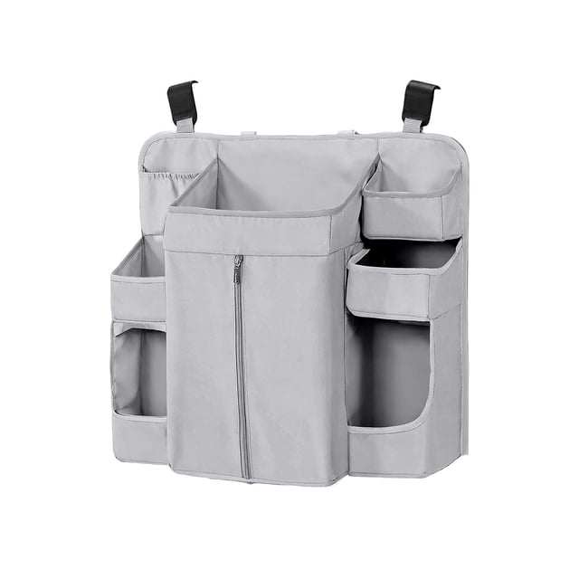 Nursery Storage Rack Suitable For Baby Crib Hanging Diaper Storage Rack Suitable For Babies Multifunctional Washable Diaper Hanging Bag