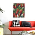 thumbnail image 4 of Sikiie Strawberry2 Print Canvas Decorative Hanging Painting, Anti-shrinkage Hanging Frame, Suitable for Home, Office Wall Decorations, 4 of 6