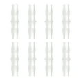 thumbnail image 1 of Unique Bargains 8Pack Plastic Hose Barb Fitting 5/16' x 5/16' Barb Pipe Connectors Fitting Adapter, 1 of 4