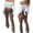 Brown, variant on Women's Boho High Waist Flare Pants Stretch Bell Bottom Yoga Pants Hippie Flared Legging Palazzo Pants Trousers Plus Size S-3XL