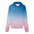 thumbnail image 5 of Bovemsi Sweatshirt for Women Large Hoodie With Gradient Print Plus Size Long Sleeved Sweater Pullover Autumn Pocket Clothes Comfort Hoodie, 5 of 7