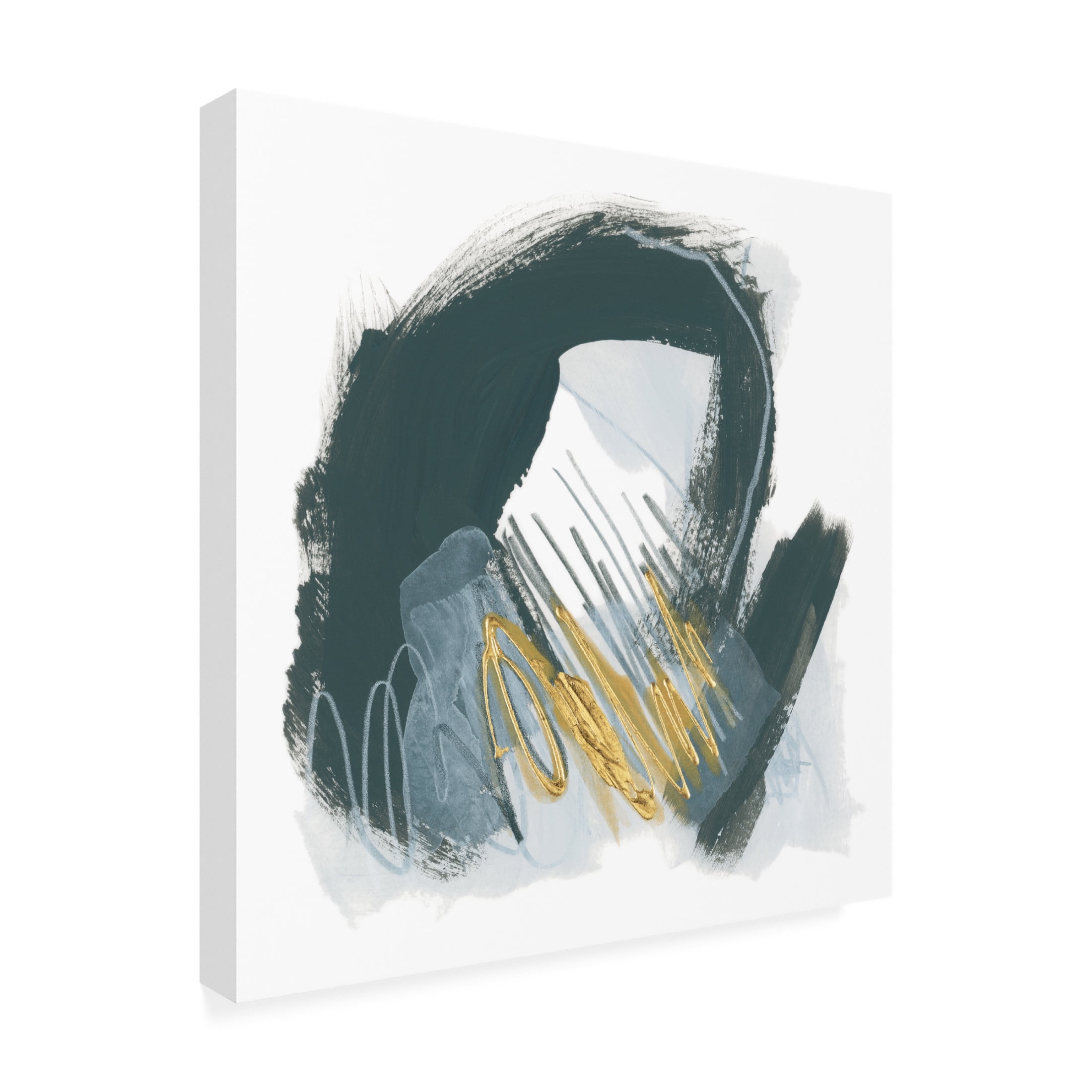 Canvas Wall Art - June Erica Vess 'Ocular Frequency I' Wall Art for Living Room, Bedroom, or Office Décor by Trademark Fine Art - 24 x 24 Inches