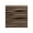 Argent Bronze, variant on FASÄDE Waves Decorative Vinyl 18in x 24in Backsplash Panel in Brushed Aluminum (5 Pack)