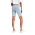 thumbnail image 2 of Levi's Womens Solid Casual Bermuda Shorts, White, 24, 2 of 4