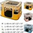 thumbnail image 2 of XIBUFE 2026 New Collapsible Dog Crate Portable Cat Cage Pet Delivery Room Suitable for Dogs/Cats/Rabbits/Pets, 2 of 5