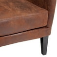 thumbnail image 2 of Chaise Club Kennedy en Tissu Clouté, 2 of 4