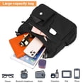 thumbnail image 4 of Spencer Crossbody Bag for Women Soft Waterproof Multi Pocket Shoulder Bag Solid Ladies Crossbody Purse, 4 of 10