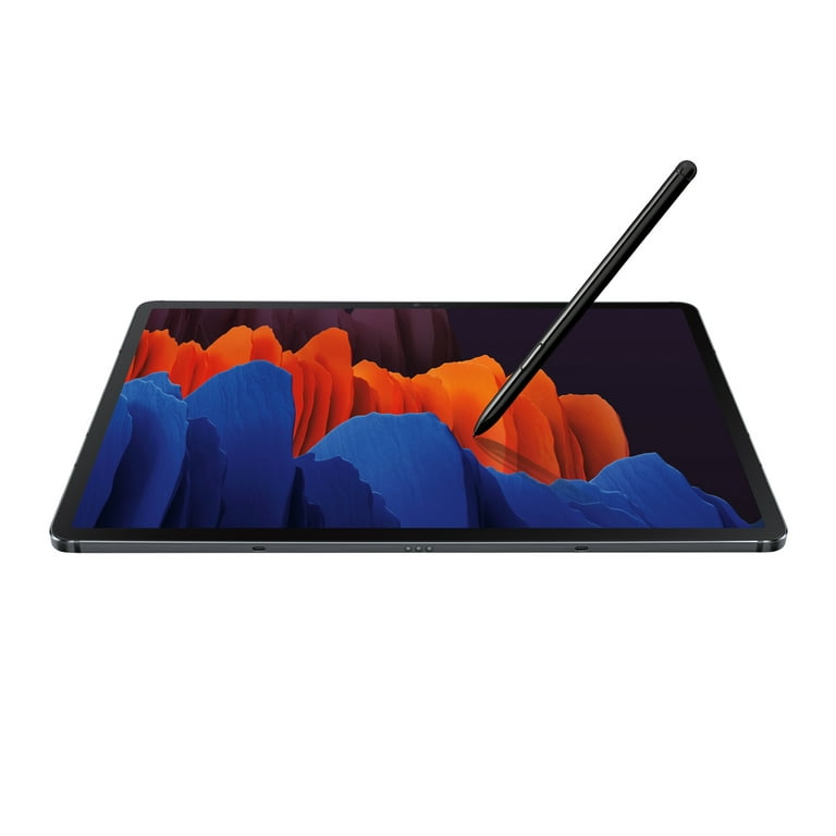  SAMSUNG Galaxy Tab S7+ Plus 12.4” 128GB Android Tablet w/ S  Pen Included, Edge-to-Edge Display, Expandable Storage, Fast Charging USB-C  Port, ‎SM-T970NZKAXAR, Mystic Black : Electronics
