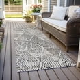 thumbnail image 5 of Addison Rugs Chantille Indoor/Outdoor Transitional Diamond Ivory Washable Runner Rug, 2'3" x 7'6", 5 of 5