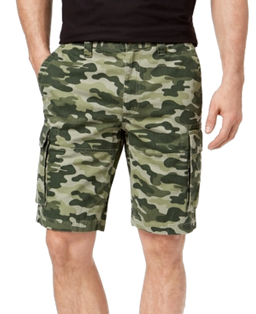Pine Mens Camo Cargo Classic Fit Pants 