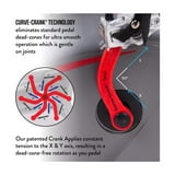 body rider indoor upright bike with rear drive flywheel