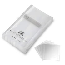 Wevac 8" x 12" 100 Count Food Vacuum Storage Bags, Heavy Duty Pre-Cut Sealer Bag, Clear