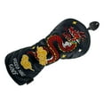 thumbnail image 3 of Funda para cabeza de golf shamjiam diseño de dragón chino protector ligero antiarañazos Negro 30cmx13cm, 3 of 8