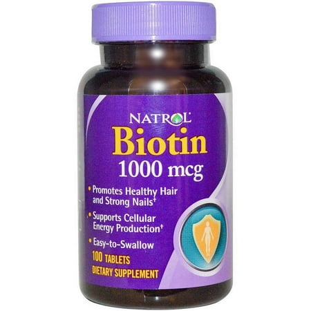 Natrol Biotin Tablets, 100 CT