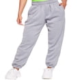 thumbnail image 1 of Pantalon de Jogging Décontracté pour Femmes en Coton à Taille Haute avec Poches, 1 of 6
