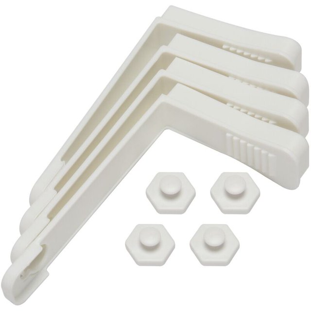 Soporte para sábanas/soporte para sábanas de esquina para sujetar sábanas en el colchón, funda de colchón, cojín de sofá, serie de 8 piezas