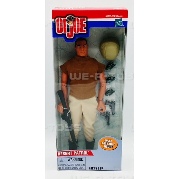 G.I. Joe Desert Patrol Action Figure Hasbro 2001 No. 53090 NRFB