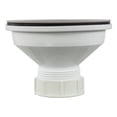 thumbnail image 2 of Transolid 2410-18 3.5-in Plastic Strainer in Concrete Grey, 2 of 3