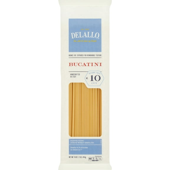 Delallo Bucatini #10 16 oz (Pack Of 16)
