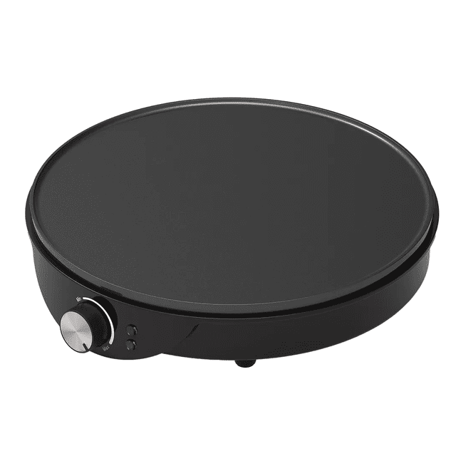 Crepera Eléctrica Antiadherente 30 cm Premium Nonstick Color Negro