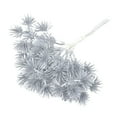 thumbnail image 1 of 6Pcs Artificial Flowers, Plastic Plants Pine Cones Shrubs Grass Fake Bushes Home Garden Office Room House Outdoor Indoor UV Resistant Wedding DIY Decor Planter Filler Decoration, 1 of 7