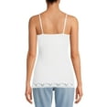 thumbnail image 3 of No Boundaries Juniors' Lace Trim Cami Top, 3 of 5