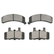 Teledu Front Ceramic Brake Pads For Escalade C1500 C2500 K1500 K2500 Tahoe