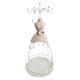 thumbnail image 4 of Expositor de joyas con forma de figura femenina para pendientes y collares Rosa 3, 4 of 9