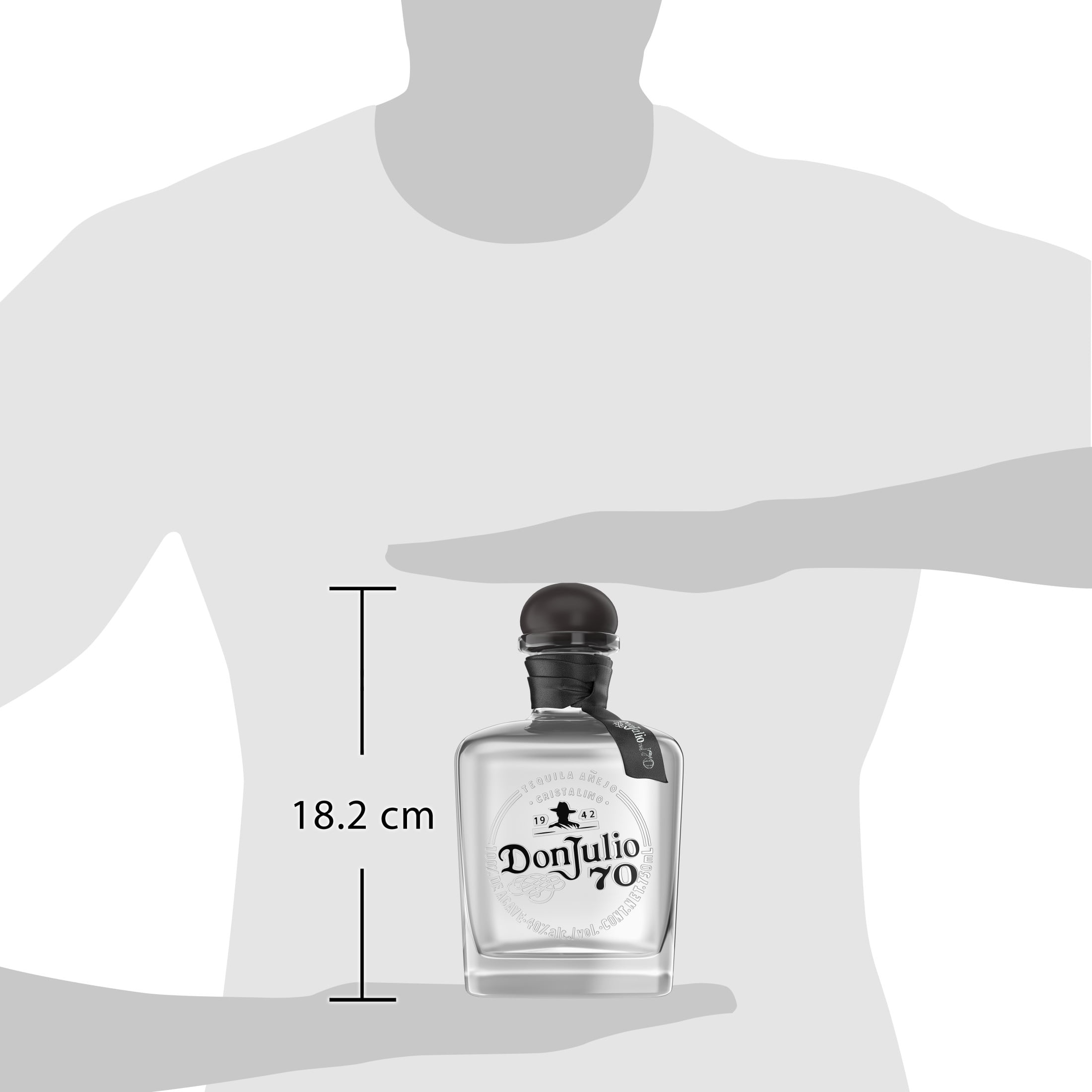 Don Julio, Tequila Anejo Cristalino, 750 mL, 40% ABV - Walmart.com
