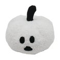 thumbnail image 2 of Cojín de peluche de calabaza de Halloween, divertido cojín decorativo para el hogar, calabaza rellena, regalo para niños, decoración para fiesta de Blanco, 2 of 10