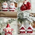 thumbnail image 6 of 2PCS Christmas Hanging Ornaments for Xmas Tree, Shatterproof Christmas Decorations Ice Creams Snowman House Pentagrams Gift Box Ornaments Christmas Tree Decor, 6 of 6