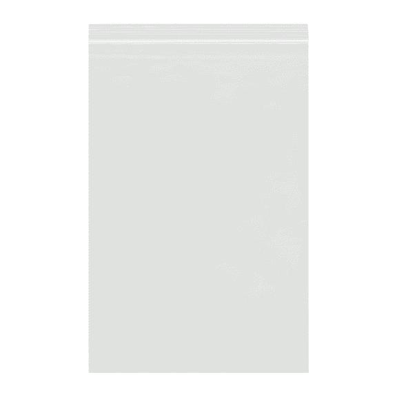 Office Depot® Brand Reclosable 4-mil Poly Bags, 9" x 9", Clear, Case Of 1,000