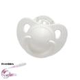 thumbnail image 4 of CutiePlusU Adult Sized Pacifier Dummy for Adult Babies-Small Shield 3 Pack Heart Shape-Red,White,Ivory, 4 of 4
