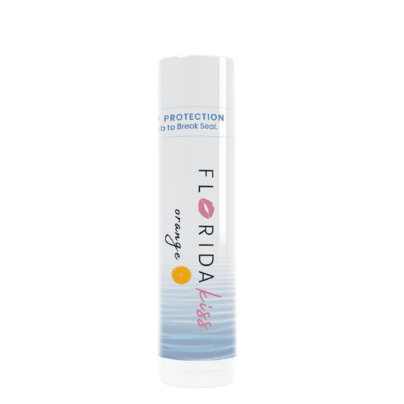 Florida Glow SPF15 Lip Balm with Sunflower Oil & Vitamin E, Hydrating Oxybenzone Free Lip Sunscreen
