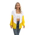 thumbnail image 2 of Liquidation! Veste Fine de Printemps pour Femmes Mode Veste Imperméable Manteau Isolé Coupe-Vent Extérieur Noir 2TG, 2 of 9