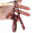thumbnail image 5 of KAKOWELY Roulettes en Bois 2 Pcs Roulettes en Bois Roulettes à Percussion Instruments de Percussion pour Adultes 3.15"X2.36"X0.39 Pouces, 5 of 5