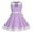 Purple, variant on AJTQTH Sundress for Girls Kids Cute Doll Collar Sleeveless Tunic Gowns Colorblocked Flowy Frocks Elagant Cotton Maxi Dress for Casual Summer Party Black 3 Years