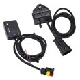 thumbnail image 1 of Boost Gauge, 12V Boost Pressure Display -14 To 40 PSI Blue LED  For Modification, 1 of 8