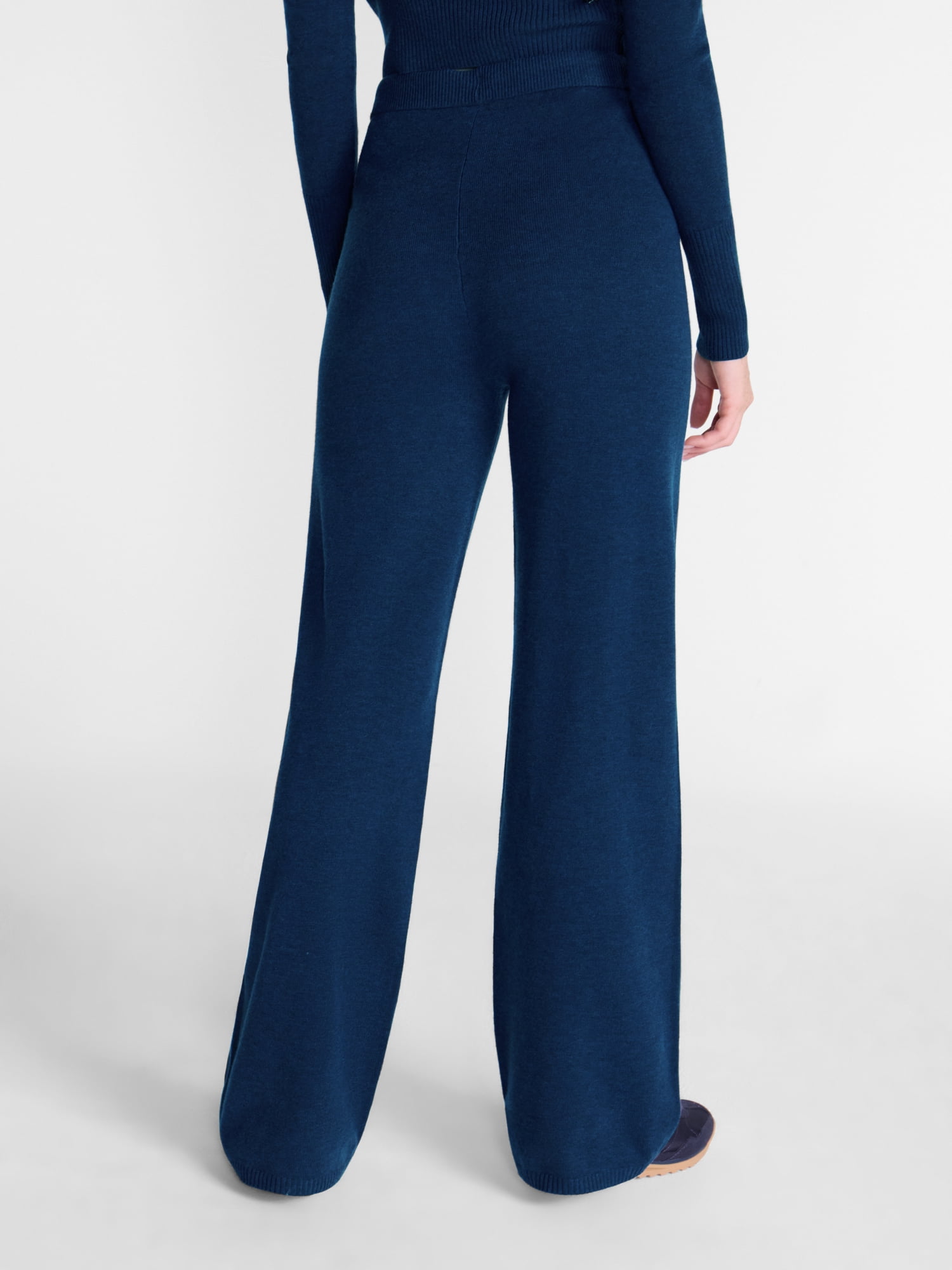 No Boundaries Pull On Sweater Knit Pants, 33'' Inseam, Women's XXS-XXL
